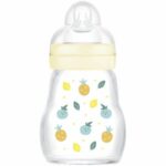 Comprar Biberón de vidrio mam - 170 ml - 0 a 6 meses - flow teat 1 - blanco