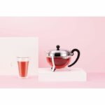 Comprar Bodum chambord tetera con tamiz 1.3l gris
