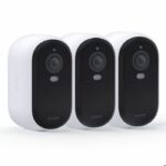 Comprar Cámara de seguridad conectada arlo essential2 - pack de 3 - resolución 2k - visión nocturna a color