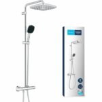 Comprar Columna de ducha con mezclador termostático - ahorro de agua - grohe vitalio comfort 250 - cromo - 26696001