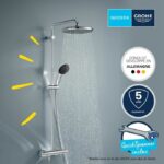 Comprar Columna de ducha con mezclador termostático - ahorro de agua - grohe vitalio start system 250 - cromo - 26677001