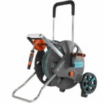 Comprar Enrollador de manguera gardena equipado con aquarolll easy - manguera de 30 m