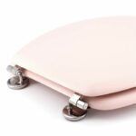 Comprar Gelco design asiento de inodoro dolce - bisagras de acero inoxidable - madera moldeada - cristal rosa