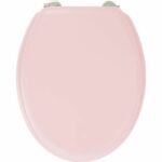 Comprar Gelco design asiento de inodoro dolce - bisagras de acero inoxidable - madera moldeada - cristal rosa