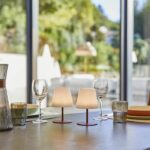 Comprar Juego de 2 lámparas de mesa inalámbricas - lumisky - twins - terracota - h16 cm - led