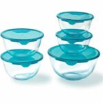 Comprar Juego de 5 cuencos con tapa - pyrex - 2x 0
