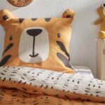 Comprar Juego de cama infantil + puf plegable con almacenaje - today - jungle - 140 x 200 cm - algodón