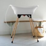 Comprar Kit de baÑera thermobaby vasco lirio de los valles blanco: bañera + pies + manguera de desagüe