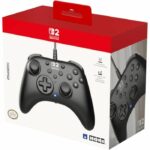 Comprar Mando con cable - hori - horipad - nintendo switch y switch 2 - botón c de nintendo - botones traseros programables - negro