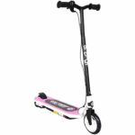 Comprar Patinete eléctrico urbanglide ride55 para niños a partir de 6 años ultra ligero max velocidad 10km/h pata de cabra rosa