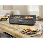 Comprar Plancha severin - pg8569 - superficie de cocción 48x27cm - revestimiento cerámico antiadherente - 2200w