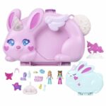 Comprar Polly pocket - set de juego de conejo 2 en 1 - con 2 figuras y 12 accesorios - polly pocket - jft88