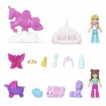 Comprar Polly pocket - set de juego de conejo 2 en 1 - con 2 figuras y 12 accesorios - polly pocket - jft88