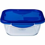 Comprar Pyrex cook & go plato de conservación cuadrado 0.8l 16cm + tapa azul