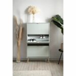 Comprar Zapatero - vigo 49a - verde pastel - patas de madera maciza - 70 x 24 x 125 cm