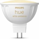 Comprar Bombilla conectada - philips hue - mr16 - luz blanca - compatible con bluetooth - funciona con aplicación y voz