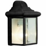 Comprar Brillante luz de pared al aire libre nissie noir e27 1x40w