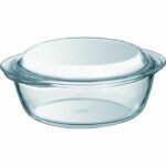 Comprar Cacerola - pyrex - 1450094 - redonda - vidrio borosilicato - 3 litros