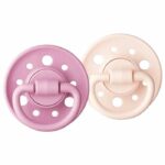 Comprar Chupete dodie gaia +0m redondo de goma rosa - pack de 2