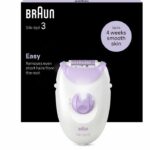 Comprar Depiladora eléctrica con cable - braun - silk epil 3-000 - 2 velocidades - morado