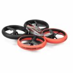 Comprar Drone con control remoto - flybotic - cama para drones con parachoques - 17 cm - rojo y negro - 8 años