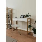 Comprar Escritorio consola - denver - roble artisan / blanco - 2 cajones - 100 x 35 x 75 cm