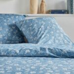Comprar Juego de cama - today crazy - estampado floral - 2 personas - 220 x 240 cm - azul