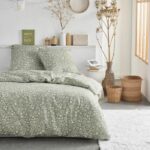 Comprar Juego de cama - today crazy - estampado floral - 2 personas - 220 x 240 cm - verde