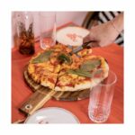 Comprar Juego de pizza - livoo - mes158 - madera de acacia - 30 x 45 cm - 1 cortador de pizza - mango con orificio para colgar