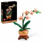Comprar Lego botany 10343 orquídea en miniatura: flores artificiales: idea de regalo para mujeres