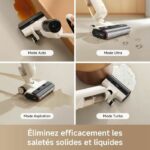 Comprar Mova k30 - aspiradora en seco y húmedo - alcance plano de 180° - succión de 18 kpa - limpieza de bordes - secado con aire caliente