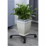 Comprar Nature estantería enrollable para plantas extensibles - metal negro - h6 x 34/51 x 34/51 cm