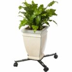 Comprar Nature estantería enrollable para plantas extensibles - metal negro - h6 x 34/51 x 34/51 cm