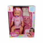 Comprar Nuevo born baby pink baby doll 43cm bebidas pee