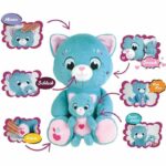 Comprar Peluche suave - jemini - toonies - mamá gata interactiva y su cría - +/- 26 cm - 6 funciones