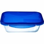 Comprar Set de 3 fiambreras - pyrex - cook & go - vidrio - rectangular - tapa hermética - 0