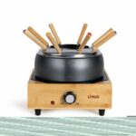 Comprar Set de fondue eléctrica - livoo - doc287 - 800w - 2l - 8 personas - termostato regulable - olla antiadherente sin pfas