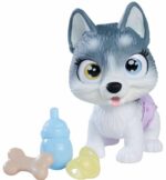 Comprar Smoby - pamper petz - husky para adoptar - 4 accesorios - articulado - madera y pipí - certificado de adopción - a partir de 3 años