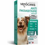 Comprar Vetocanis 2 pipetas antipulgas y anti-garrapatas - para perros de 10-20 kg - 2x 1 mes de protección