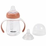 Comprar Biberón de entrenamiento 2 en 1 - beaba - 210 ml - terracota