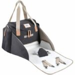 Comprar Bolso cambiador - beaba - sydney - gris jaspeado oscuro