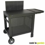 Comprar Carro cook'in garden reva 110 premium - 100% metal - superficie de trabajo (l.108 x l.55 cm) - 1 estante bajo