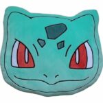 Comprar Cojín 3d premium - pokemon - cara de bulbasaur - microfibra - 40 cm