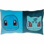 Comprar Cojín de doble cara - cuadrado - pokemon - pikachu y starter - microfibra - 60 x 40 cm
