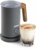 Comprar Espumador de leche - domo - do745mf - 500 w - 150 ml - base 360° - gris/madera