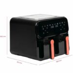 Comprar Freidora sin aceite - livoo - livoo x marmiton - doc316 - acero inoxidable - 9 l - 2400 w - 7 programas - temperatura regulable