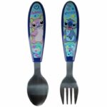 Comprar Juego de 2 cubiertos - thermobaby - lilo & stitch - tenedor + cuchara - acero inoxidable