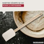 Comprar Juego de 2 espátulas de cocina para repostería - fackelmann - mango de resina - 52 cm