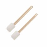 Comprar Juego de 2 espátulas para hornear y cocinar - fackelmann - mango de resina - 42 cm
