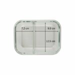 Comprar Juego de 2 fiambreras de cristal - fackelmann - move - dos compartimentos - 1000 ml